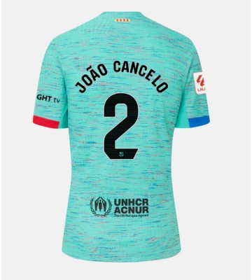 Barcelona Joao Cancelo #2 Replica Third Stadium Shirt 2023-24 Short Sleeve